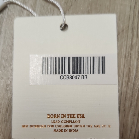 Kaytee Be Wild Beaded Clutch - White, Black, and Brown - Picture 7 of 7